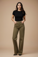 Olive Green Jeans Editorial