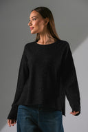 Πλεκτή Μπλούζα με Λεπτομέρειες Lurex