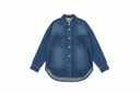 Denim Shirt Front - Sleeves Down