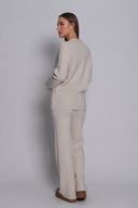 Πλεκτό σετ με γιακά