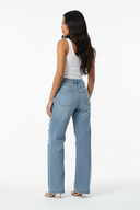 Model back view pose