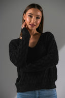 Πλεκτή Μπλούζα