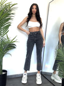 Jean MOM FIT Μαύρο